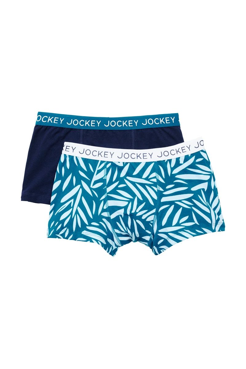 JOCKEY Boys Print Trunk 2pk Boys Underwear UY9M