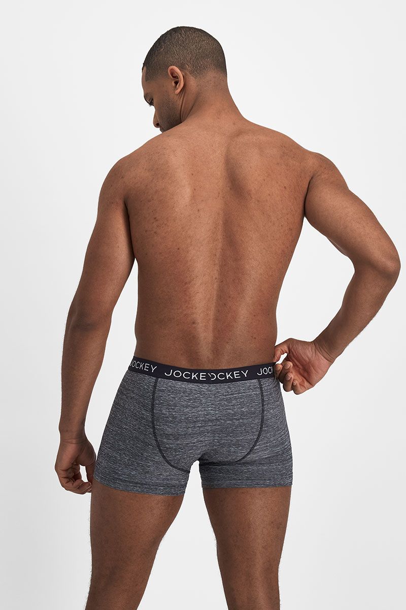 Jockey No Ride Up Trunk Micro Marle Mens Underwear MWAV1Z