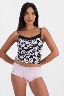 Parisienne&reg; Cotton Boyleg