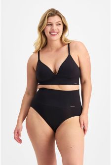 Jockey Skimmies Hi Full Brief Sk Black